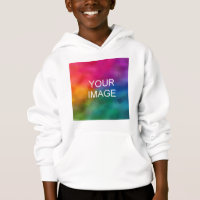 Customise Template Add Photo Text Kids Boys White