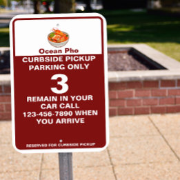 Customise Thai Restaurant Curbside Pickup Parking