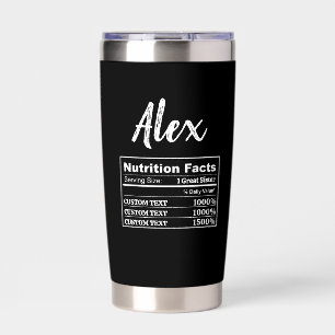 Customise Thank You Bridesmaid Sister BFF Birthday Insulated Tumbler