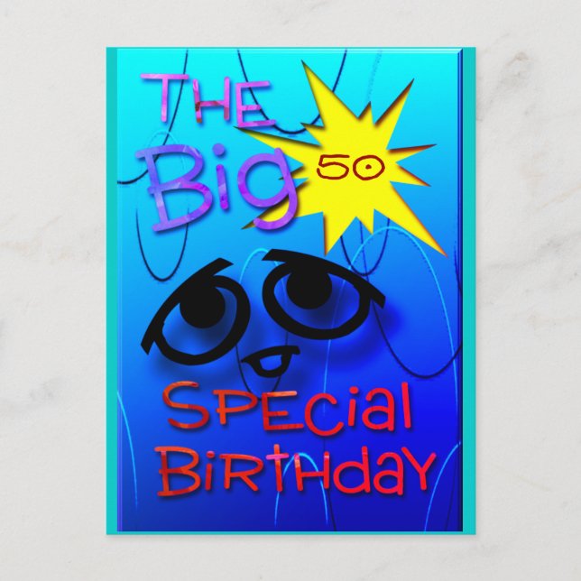 Customise the Age Postcard (Front)