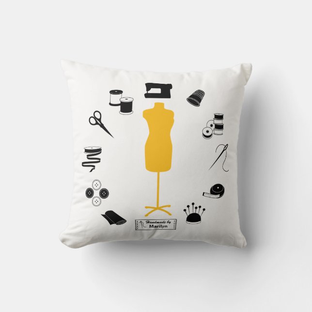 Customise the Label Pillow (Front)