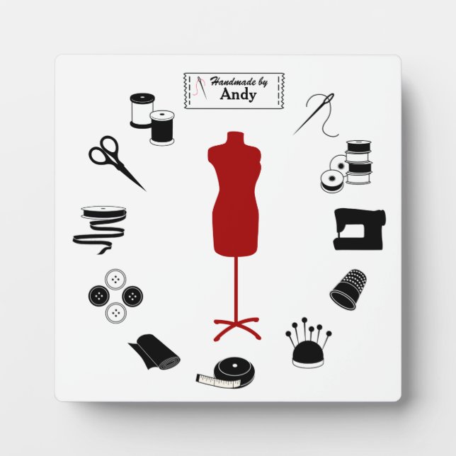 Customise the Label Plaque (Front)