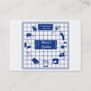 Customise the Label Quilt Time Business Card