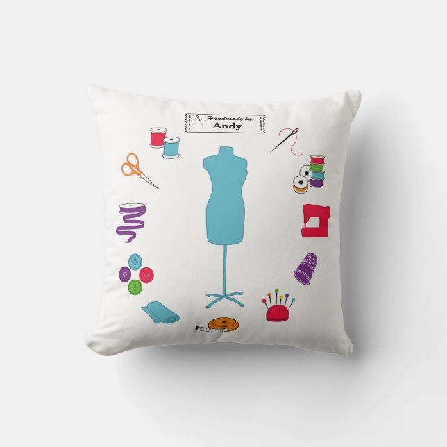 Customise the Label Sew Right Cushion (Front)
