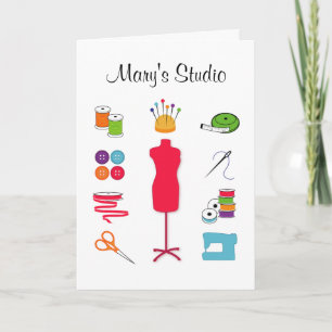 Customise the Text Greeting Card