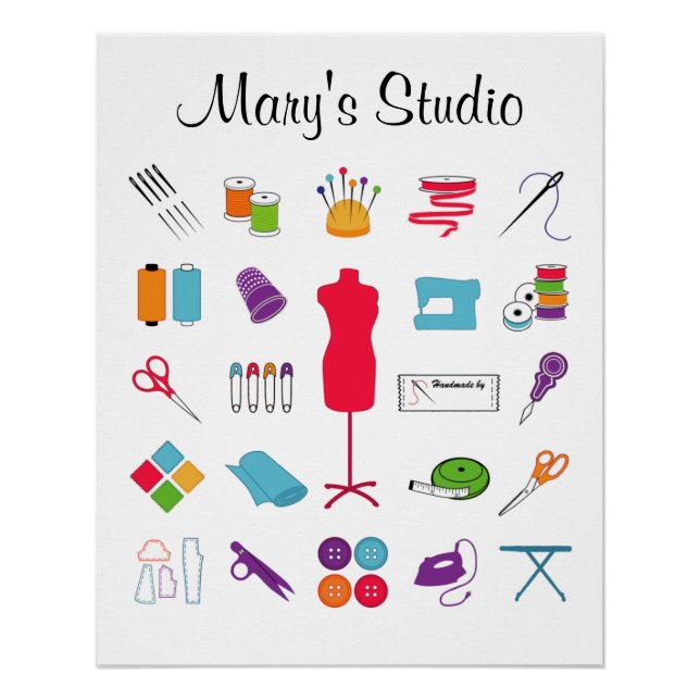 Customise the Text Poster (Front)