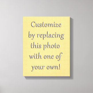 Customise This! Add Your Art or Photograph Canvas Print