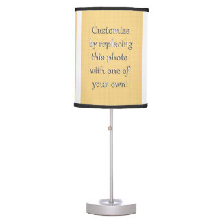 Customise This! Add Your Art or Photograph Table Lamp
