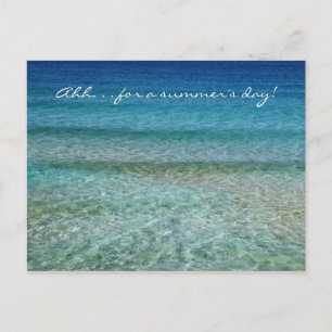 Customise this By the Sea Postcard