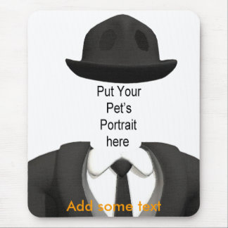 Customise this Card with your Pet's Face! Mouse Mat