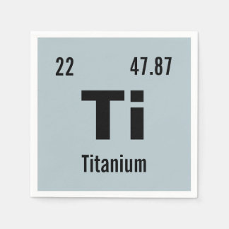 Customise this Chemistry Element Napkin