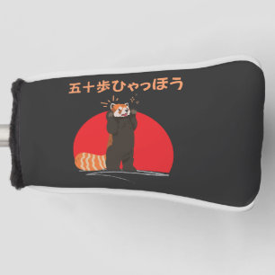 Customise This design: 50 Steps Hyachaho Red Panda Golf Head Cover