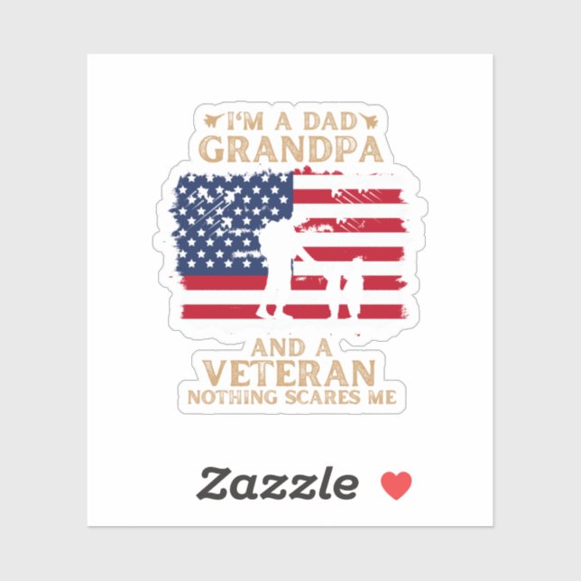 Customise This Design: I'm a Dad Grandpa  (Sheet)