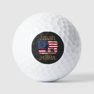 Customise This Design: I'm a Dad Grandpa  Golf Balls