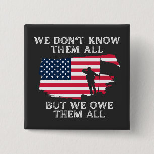 Customise This Design: We Don't Know Them All 15 Cm Square Badge