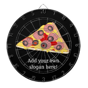 Customise this Pizza Slice graphic Dartboard