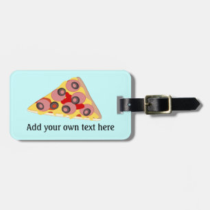 Customise this Pizza Slice graphic Luggage Tag