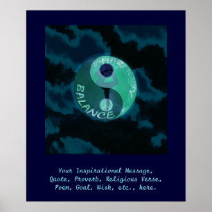 Customise this Poster - Harmony and Balance