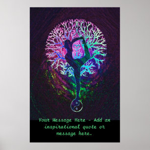 Customise this Poster - Yoga Tree