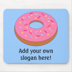 Customise this Ring Doughnut Graphic Mouse Mat