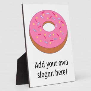 Customise this Ring Doughnut Graphic Plaque