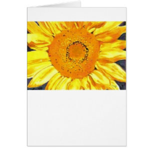 Customise This Sunflower Card