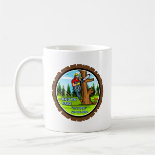 Customise Tree Service Removal Service Business Coffee Mug