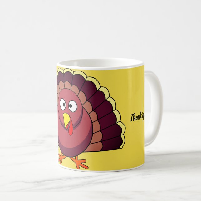 Customise Turkey Coffee Mug (Front Right)