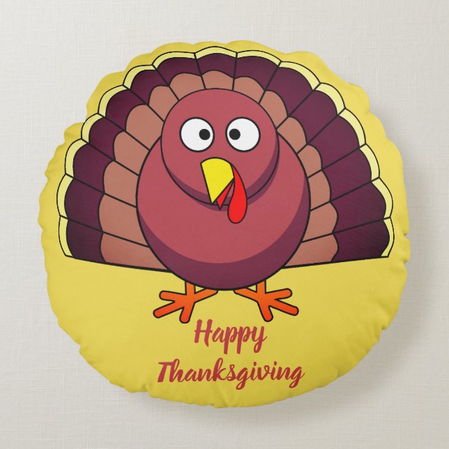 Customise Turkey Round Cushion (Front)
