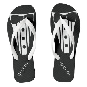 Customise Tuxedo Colour Flip Flops