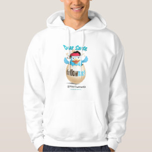 Customise Twitter Dear Santa Gifts Apparel Hoodie
