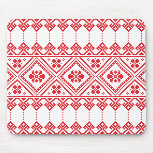 Customise Ukraine National Design Mouse Mat (Front)