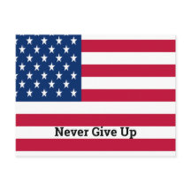 Customise USA flag with quote
