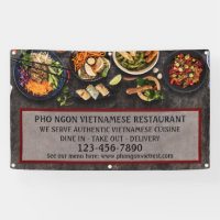 Customise Vietnamese Restaurant Large Wall