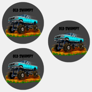 Customise Vintage Truck With Huge Lift On The Dirt