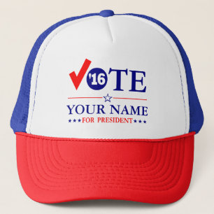 Customise VOTE "Your Name" Trucker Hat