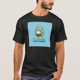 Customise W/ Your Twitter Name Coffee Bird T-Shirt