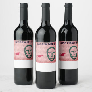 customise wine bottles. label