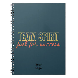 Customise with Logo Team Spirit Office Company Notebook