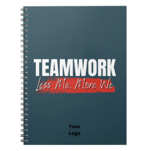 Customise with Logo Teamwork Office Business Notebook