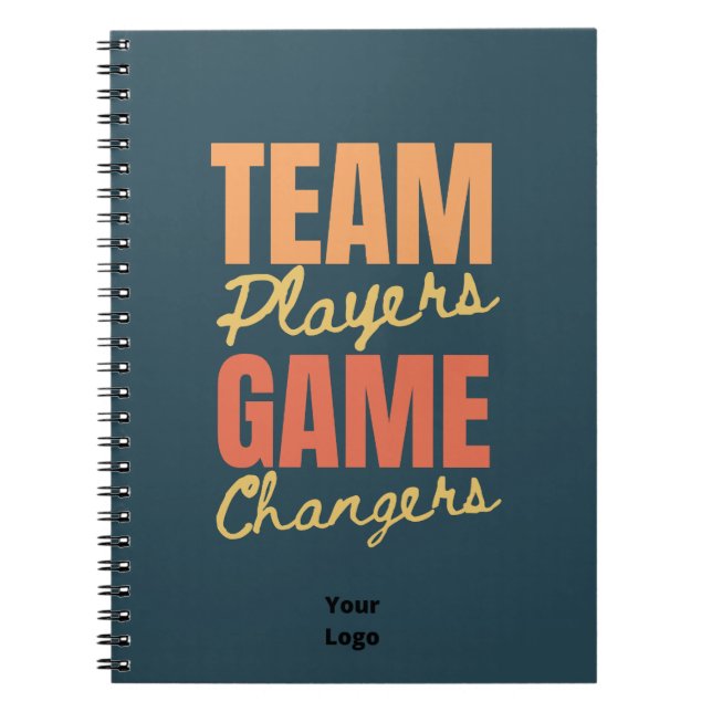 Customise with Logo Teamwork Office Business Notebook (Front)