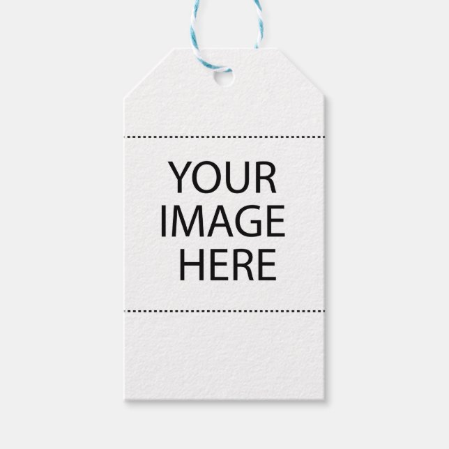 Customise with Your Image Gift Tags (Front)