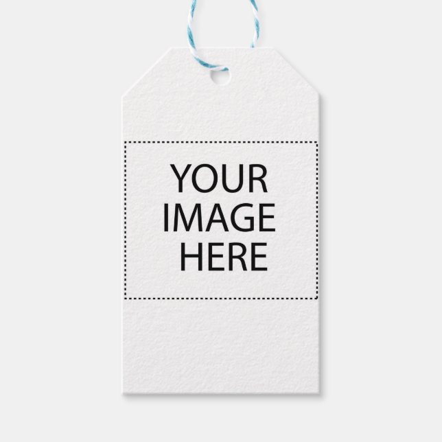 Customise with Your Image Gift Tags (Front)
