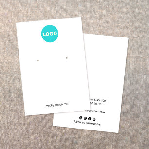 Customise With Your Logo  Earring