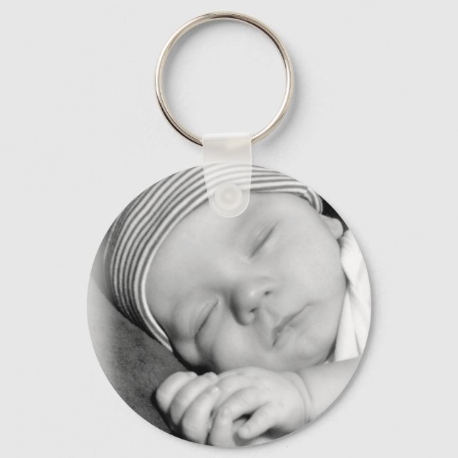 Customise with your own images and text. key ring (Front)