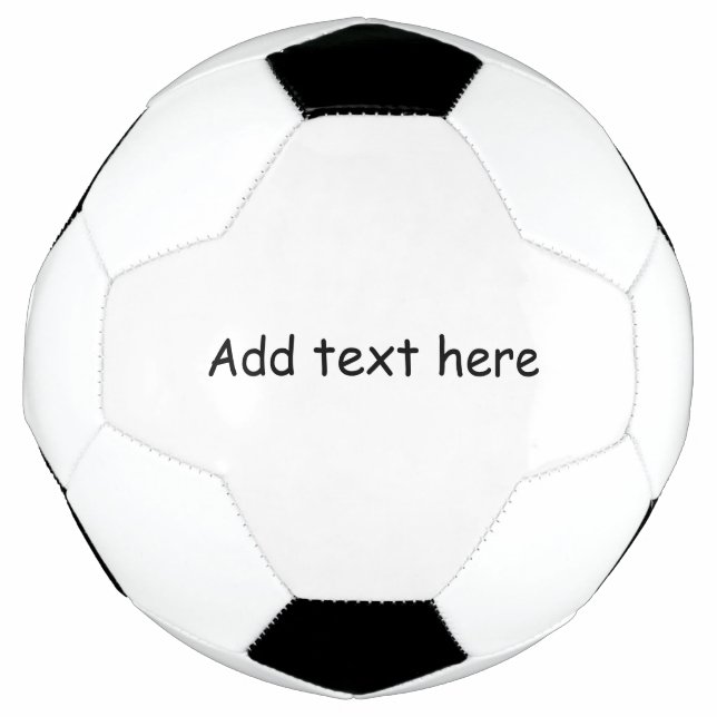 Customise with your own text football (Front)