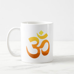 Customise Yoga Om Mantra Symbol Meditation Fitness Coffee Mug