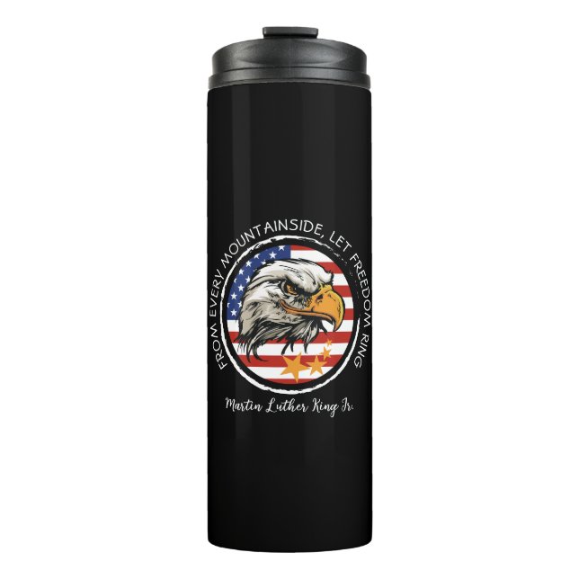 Customise your American Eagle design Thermal Tumbler (Front)