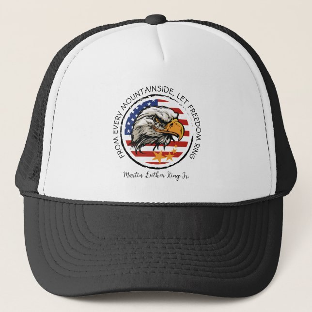 Customise your American Eagle design Trucker Hat (Front)
