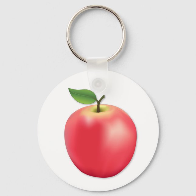 Customise Your Apple  Key Ring (Front)